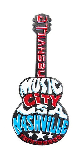 [N5264] Nashville Magnet - Guitar Funky Words