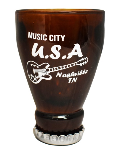 [N5351] Nashville Shot Glass - Beer Bottle Top