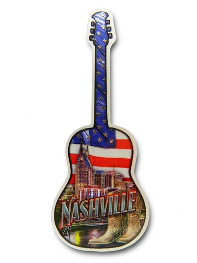 [N5632] Nashville Magnet - Guitar Foil