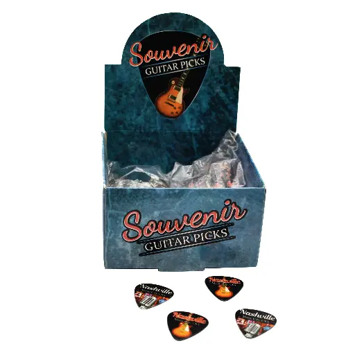 [N5967] Nashville Guitar Picks - 200pc Display