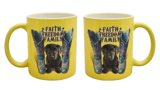 [N6113] Nashville Mug - Faith Puppy