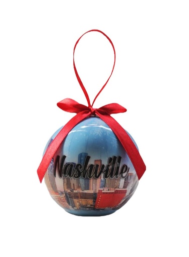 [N6673] Nashville Ornament - Skyline Ball