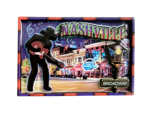 [N6743] Nashville Magnet - Cowboy Laser 3D