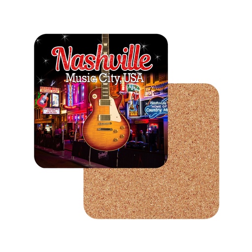 [N6753] Nashville Coasters - Music City - 6pc Set