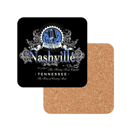 [N6754] Nashville Coasters - Music City USA - 6pc Set