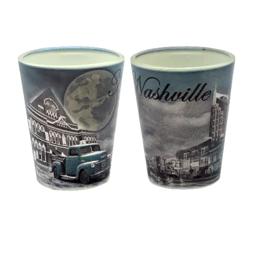 [N6950] Nashville Shot Glass - Smoky Night