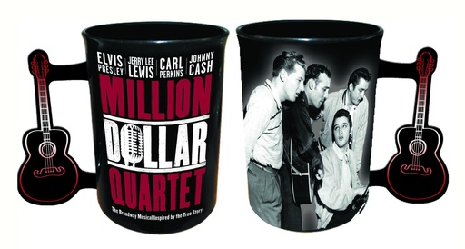 [Q5103] Million Dollar Quartet Mug - Guitar Handle