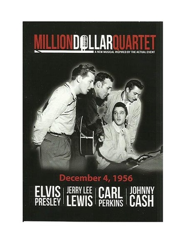 [Q5216] Million Dollar Quartet - Postcard