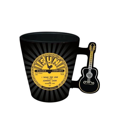 [SR6441] Sun Record Shot Glass - Johnny Cash Guitar Handle