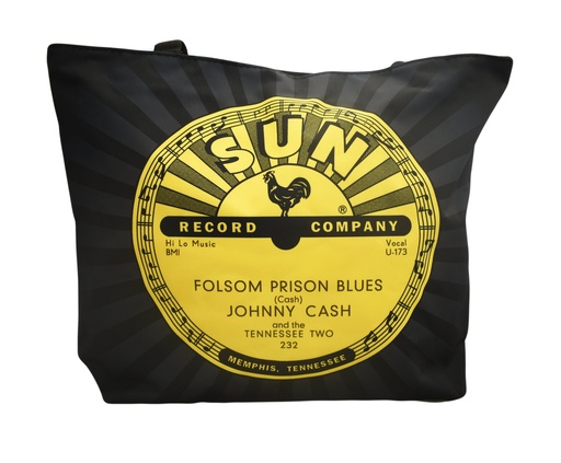 [SR6492] Sun Record Tote - Johnny Cash Folsom Prison