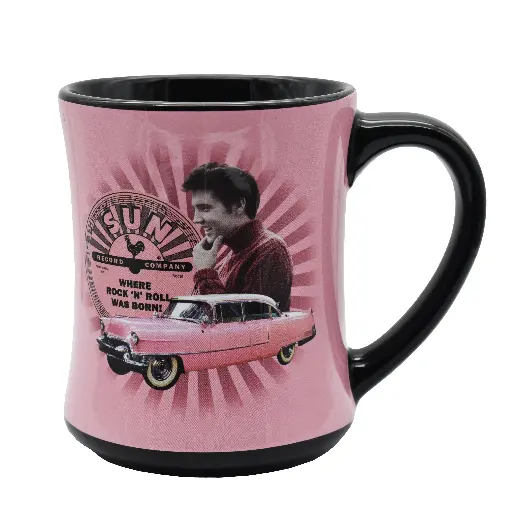 [SRE6558] Sun Record Mug - Elvis Pink