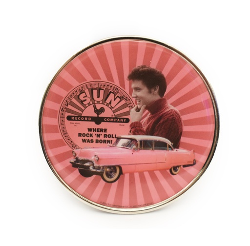 [SRE6561] Sun Record Magnet - Elvis Pink