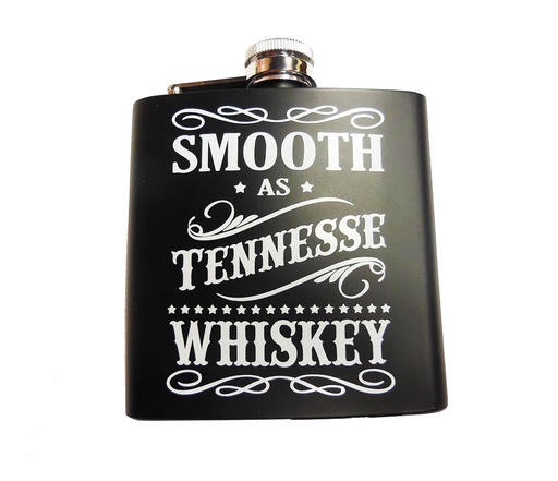 [T6080] Tennessee Flask - Smooth As TN Whiskey