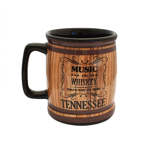 [T6599] Tennessee Mug - Music & Whiskey