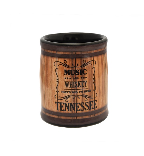 [T6600] Tennessee Shot Glass - Music & Whiskey