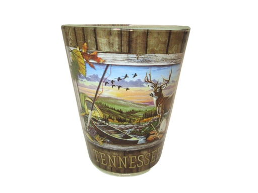 [T6697] Tennessee Shot Glass - Mountains