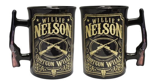 [W6030] Willie Nelson Mug - Shotgun Willie