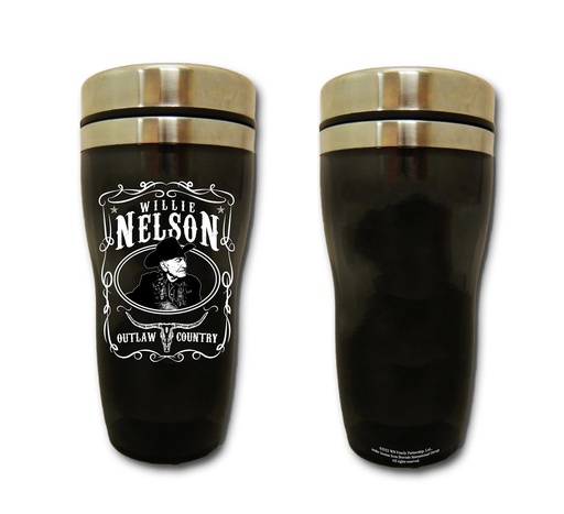 [W6549] Willie Nelson Thermos - Outlaw Country