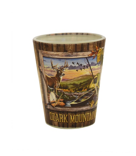 [X6680] Ozark  Mountains Shot Glass