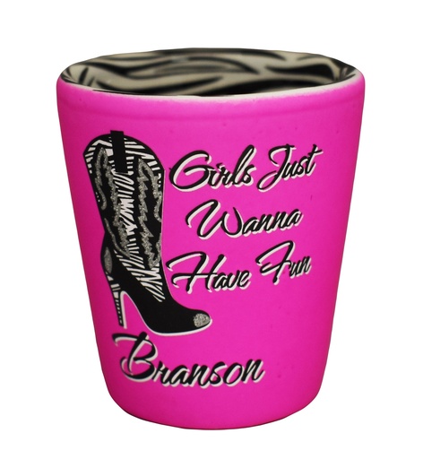 [XBR4972] Branson Shot Glass - Girls Wanna