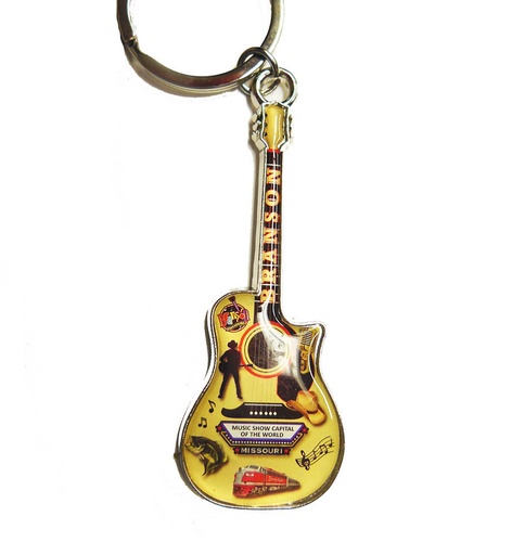 [XBR5504] Branson Key Chain - Guitar Patches