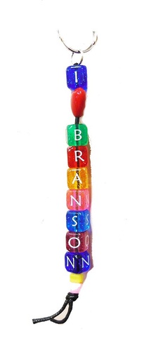 [XBR5535] Branson Keychain - Dice I Love Branson