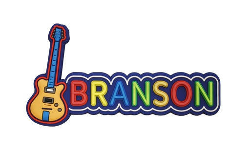 [XBR6615] Branson Magnet - PVC With Guitar