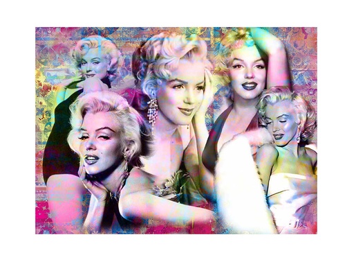 [Y5621] Marilyn Monroe Magnet - Collage