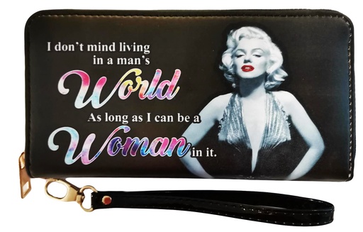 [Y6177] Marilyn Monroe Wallet - Woman World