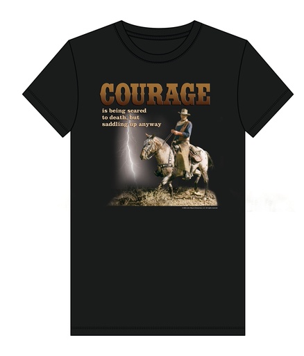 [JW7106] John Wayne T-Shirt - Courage