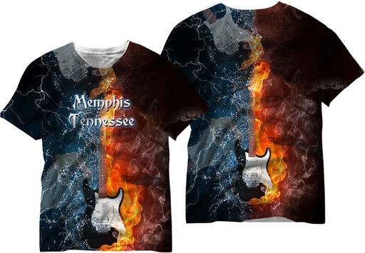 [M5683] Memphis T-Shirt - Fire & Ice