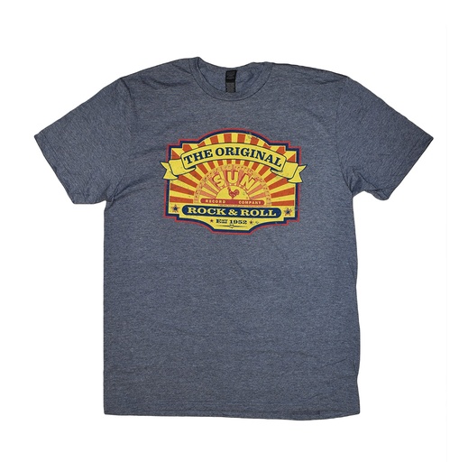 [SR6742] Sun Record T-Shirt - Navy